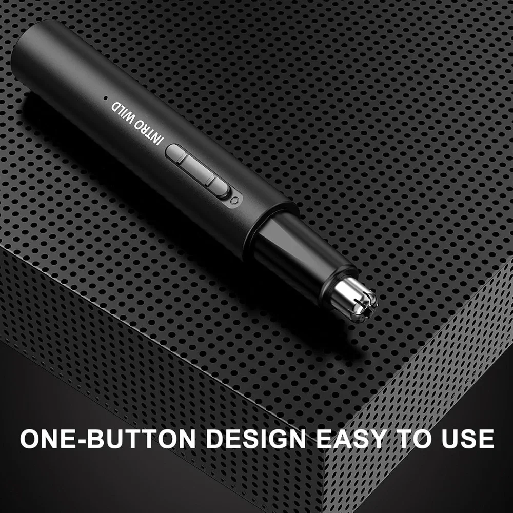 Nose Hair Trimmer for Men Black